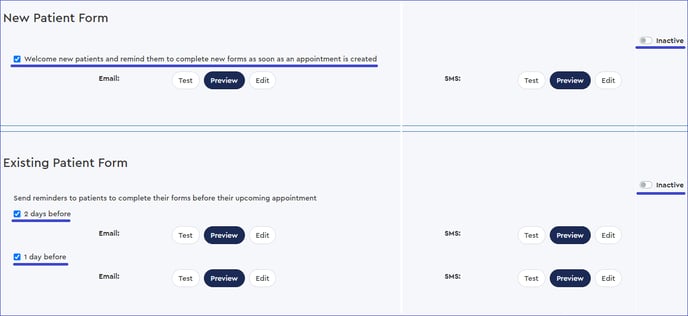 Forms messaging 3