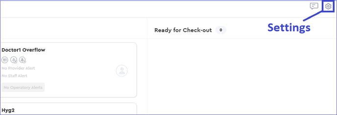 Patient Flow Settings 1