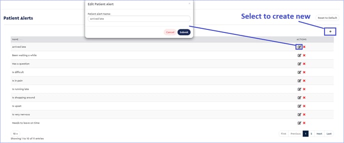 Patient Flow Settings 5